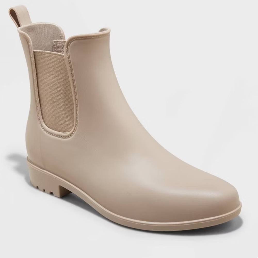 Women's Chelsea Rain Boots - A New Day in Taupe